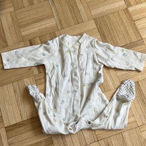 M&S one piece footie 9-12m